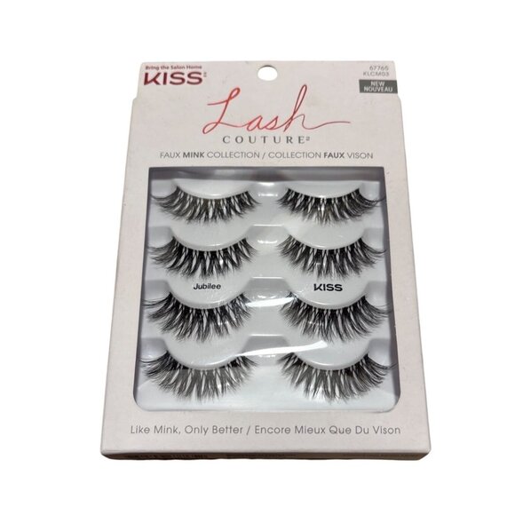 Kiss Lash Couture Faux Mink Collection Eyelashes Set Jubilee - Picture 1 of 4